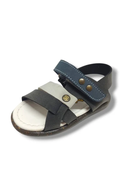 Şirinbebe 1692-20 Anatomik 3 Bant Erkek Çocuk Sandalet Lacivert Füme 18-20 ürün görseli