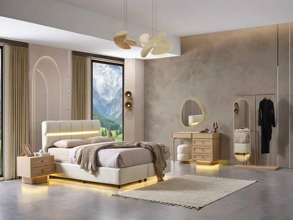 LUPİN MDF YATAK ODASI - Resim 3