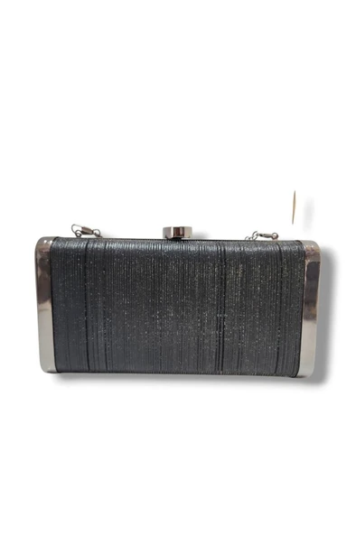 Varol 709-25 Lazer Simli Çelik Kasa Abiye Çanta - 6