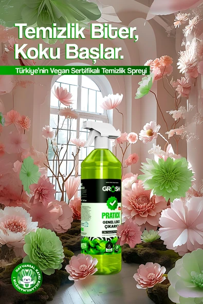 Pratick Çok Amaçlı Genel Temizleyici Leke Çıkarıcı - 1 Litre - 4