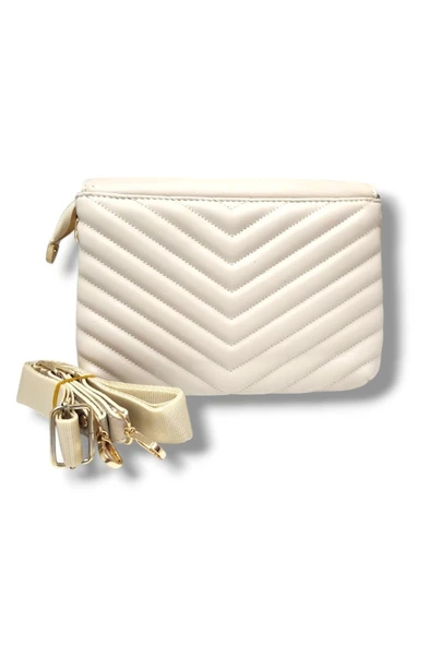 Cakgo 317-25 Deri Kabartmalı Omuz Askılı Kadın Çanta - 2