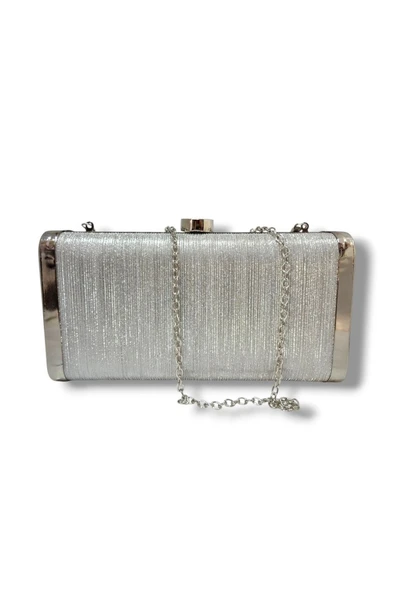 Varol 709-25 Lazer Simli Çelik Kasa Abiye Çanta