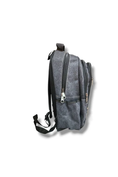 Escape 307-25 Kanvas Kumaş Laptop Bölmeli Okul Ve Günlük Sırt Çantası - 5