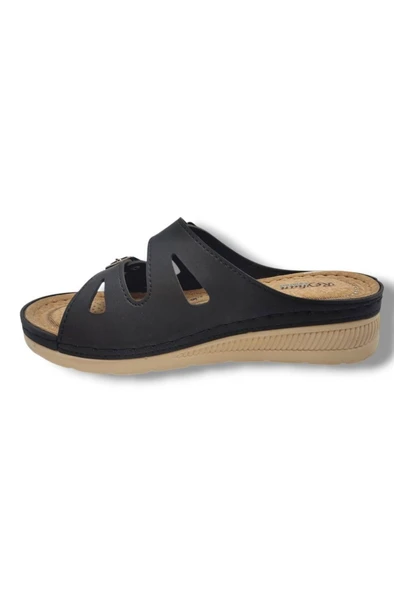 Avox 765-25 Çift Tokalı Comfort Kadın Terlik - 6