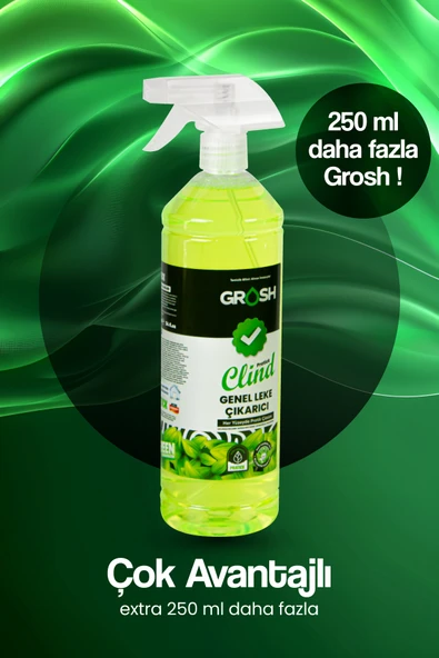 Bitkisel Çok Amaçlı Yüzey Temizleyici Leke Çıkarıcı - Büyük Boy 1 Litre - 3