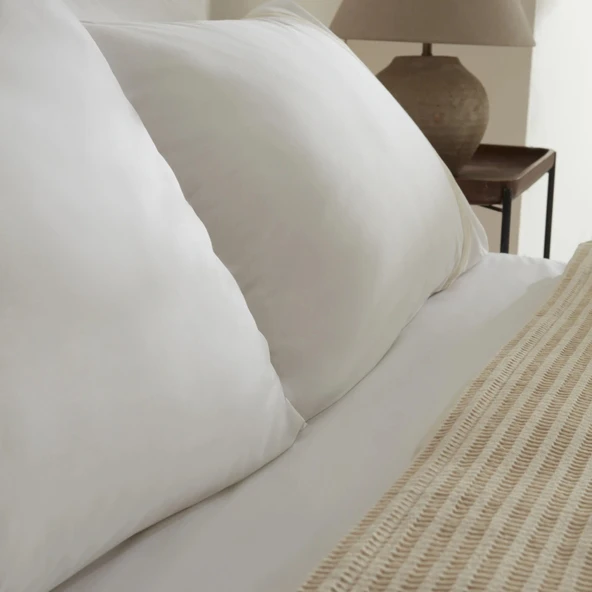 Karaca Home White Collection Delisa %100 Pamuk Keten Çift Kişilik Pike Takımı Krem - Resim 8