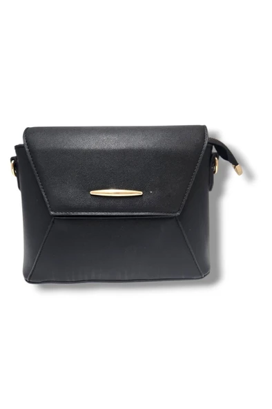 Cakgo 315-25 Deri Fermuarlı 3 Bölmeli Çapraz Omuz Askılı Kadın Çanta - 4