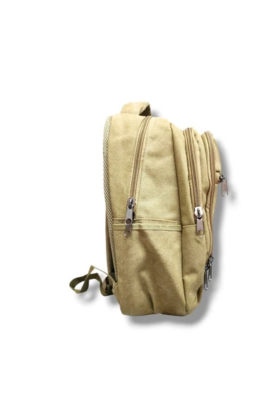Escape 307-25 Kanvas Kumaş Laptop Bölmeli Okul Ve Günlük Sırt Çantası - 8