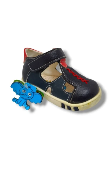 Şirinbebe 3001-20 Dikişli Erkek Çocuk Ayakkabı Lacivert Kırmızı 18-20 ürün görseli