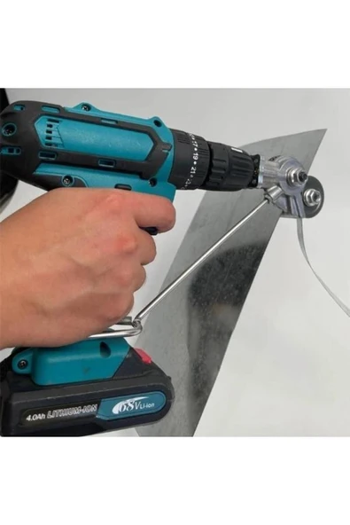 Rox 0185 Matkap İçin Metal Plaka ve Sac Kesme Aparatı - 4