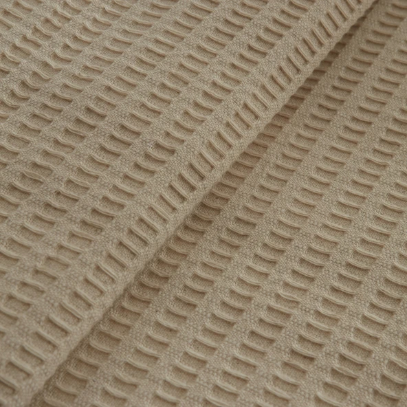 Karaca Home White Collection Delisa %100 Pamuk Keten Çift Kişilik Pike Takımı Krem - Resim 6