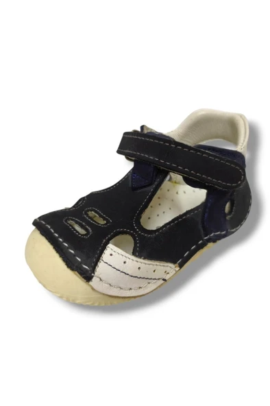 Lepi 3055-20 Önü Kapali Cırtlı Erkek Çocuk Sandalet Gri Beyaz 18-20 ürün görseli