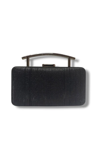 Varol 756-25 Lazer Simli Çelik Kasa Abiye Çanta - 4