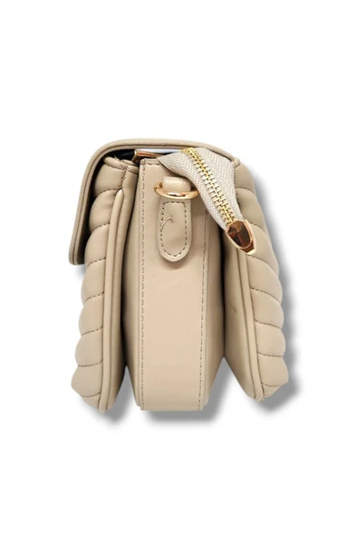 Cakgo 317-25 Deri Kabartmalı Omuz Askılı Kadın Çanta - 6