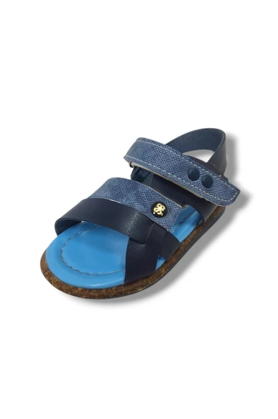 Şirinbebe 1626-20 Anatomik Tek Cirtli Erkek Çocuk Sandalet Lacivert Mavi 21-25 ürün görseli