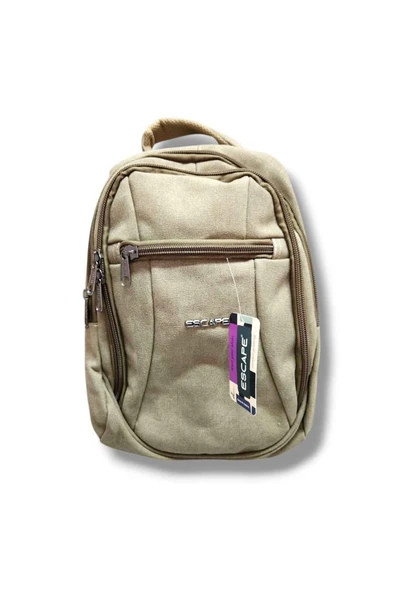 Escape 307-25 Kanvas Kumaş Laptop Bölmeli Okul Ve Günlük Sırt Çantası