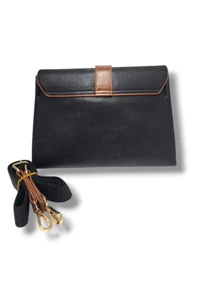 Cakgo 310-25 Kare Baskılı Deri 5 Bölmeli Omuz Askılı Kadın Çanta - 2