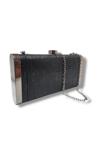 Varol 709-25 Lazer Simli Çelik Kasa Abiye Çanta - 5