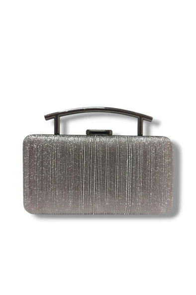 Varol 756-25 Lazer Simli Çelik Kasa Abiye Çanta - 2