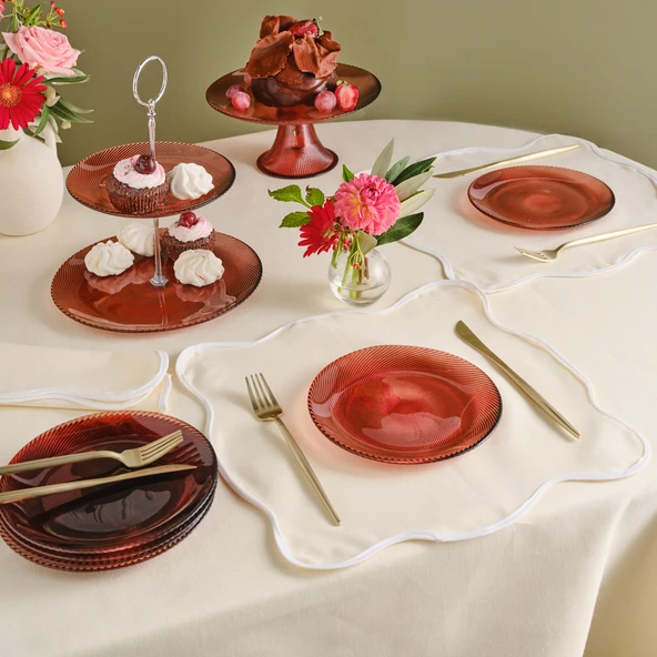 Karaca İrida 8 Parça Pasta/Tatlı Seti ürün görseli 1