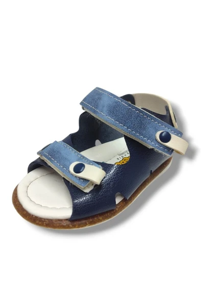 Şirinbebe 1710-20 Çift Cırt Tokalı Erkek Çocuk Sandalet Lacivert Mavi 18-20 ürün görseli