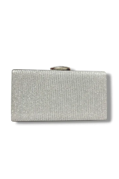 Varol 273-25 Çupra Simli Kumaş Çelik Kasa Abiye Çanta - 6