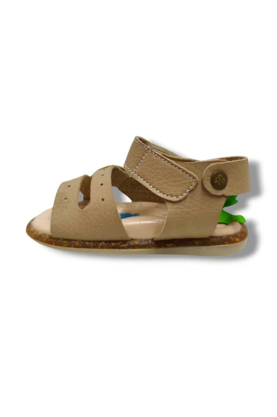 Şirinbebe 3023-20 Anatomik Dikiş Cırtlı Erkek Çocuk Sandalet 18-20 - Resim 3