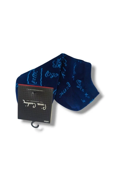 P.Cardin 3084-25 Yazılı Bata Soket Çorap 40-44 - 3