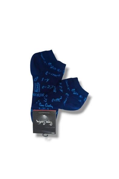 P.Cardin 3084-25 Yazılı Bata Soket Çorap 40-44 - 2