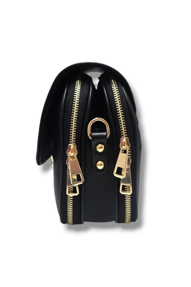 Cakgo 316-25 Deri Kemer Tokalı Çapraz Omuz Askılı Kadın Çanta - 6