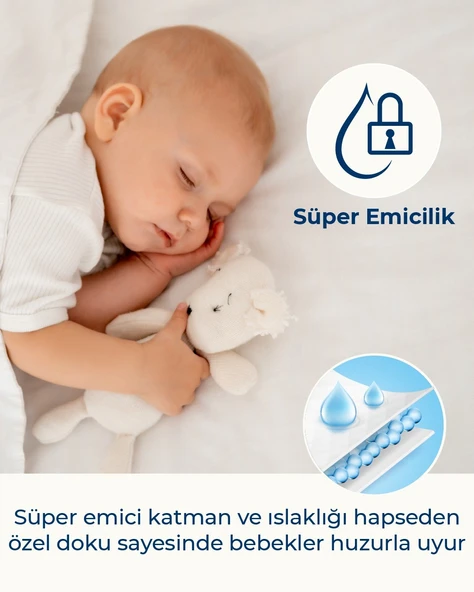 Paddlers Bebek Bezi 1 Numara Yenidoğan 256 Adet (2-5 Kg) Ekstra Jumbo Set - Resim 4