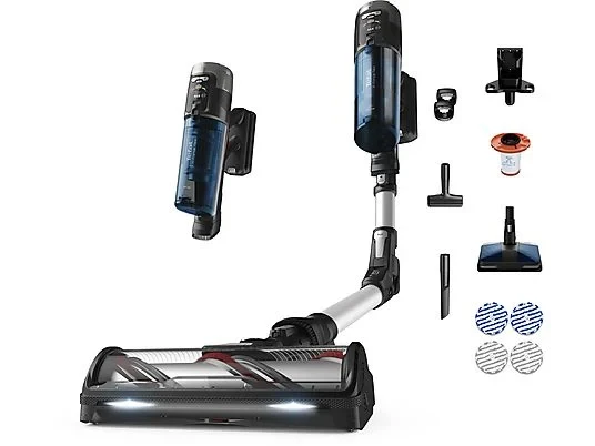 Tefal X-Force Flex 14.80 Aqua TY9BC1WO Islak Kuru Şarjlı Dikey Süpürge