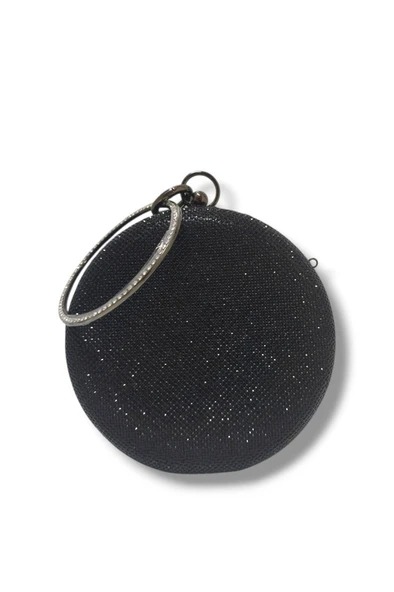 Varol 364-25 Taşlı Simli Çelik Kasa Abiye Çanta - 5