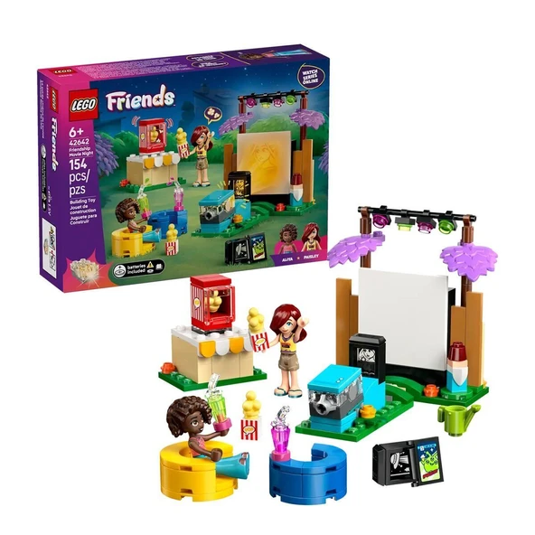42642 Lego Friends Film Gecesi 154 parça +6 yaş ürün görseli