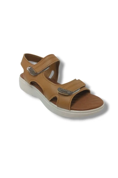 Diva Mod 805-25 Deri Anatomik Cırt Bant Kadın Sandalet - 7