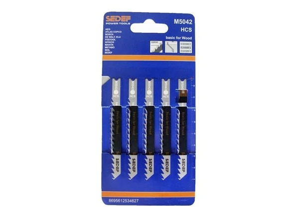 SEDEF M 5042 Ahşap Dekupaj Bıçağı-10 ADET - 2