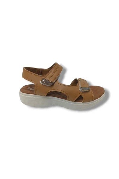 Diva Mod 805-25 Deri Anatomik Cırt Bant Kadın Sandalet - 8