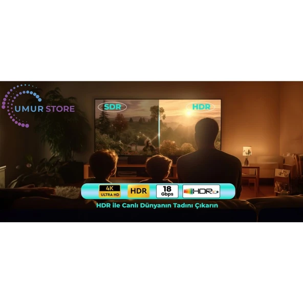 HDMI 2.0 4K Ultra Hd 60 Hz Ses ve Görüntü Aktarım Kablosu 30 Metre - Resim 2