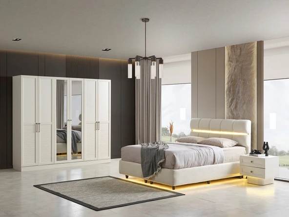 ELABOR MDF YATAK ODASI TAKIMI ürün görseli 1