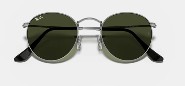 RayBan RB3447 029 50 21 Round metal Unisex Güneş Gözlüğü - Resim 6