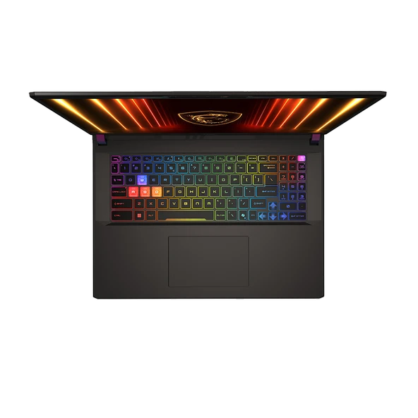 MSI VECTOR 17 HX AI A2XWHG-081TR Ultra9 275HX 32GB RTX5070 Ti 12GB 2TB SSD 17 QHD+240Hz DOS Notebook - Resim 3