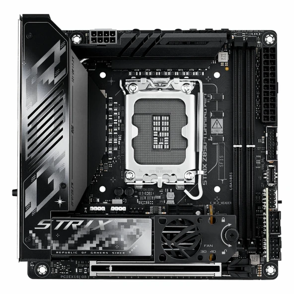 Asus ROG Strix Z890-I Gaming WiFi DDR5 (9200MHz)OC M.2 HDMI/USB-C PCIe 5.0 1851P mITX Anakart - 2
