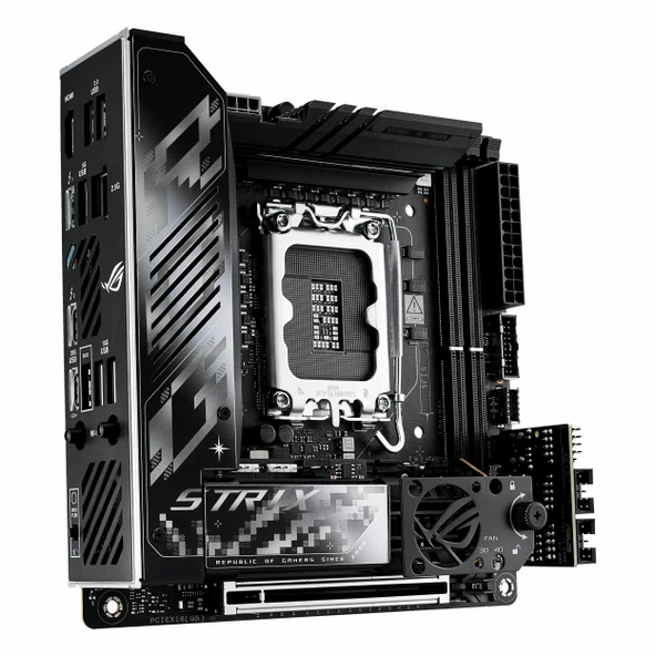 Asus ROG Strix Z890-I Gaming WiFi DDR5 (9200MHz)OC M.2 HDMI/USB-C PCIe 5.0 1851P mITX Anakart - 3