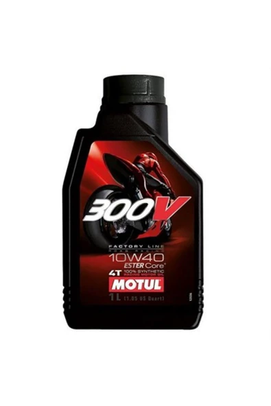 Motul 300V Factory Line Road 10W-40 4T 1 lt Motosiklet Yağı - 1