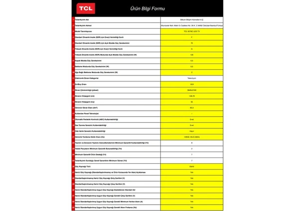 TCL 55T8CGTV 4K QLED 55" 144HZ GOOGLE TV - 4