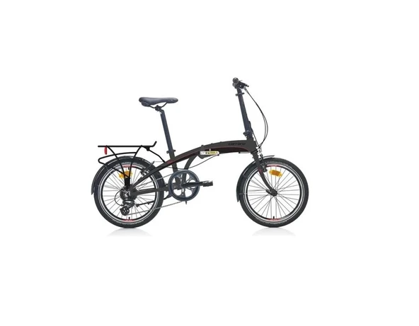 CARRARO FLEXI 108 V KATLANIR BİSİKLET 285H V 20 JANT 8 VİTES MAT ANTRASİT SİYAH KIRMIZI ürün görseli