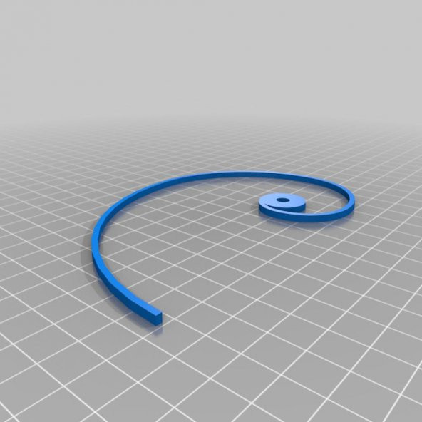 Fibonacci Spiral Saat Plastik Aparat - 6