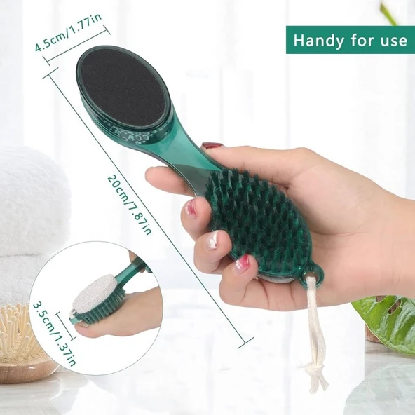 Premium Ayak Topuk Bakım Törpüsü Güzellik 4 in 1 Multifonksiyonel Ayak Topuk Bakım Aleti - Resim 2