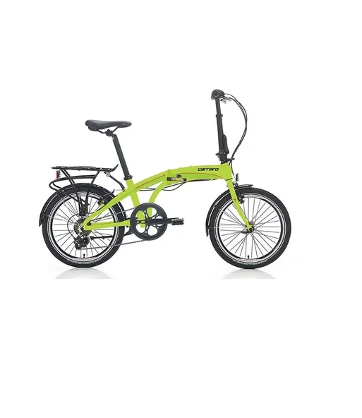 CARRARO FLEXI 106 KATLANIR BİSİKLET 320H V 20 JANT 6 VİTES LİME YEŞİL SİYAH KIRMIZI ürün görseli