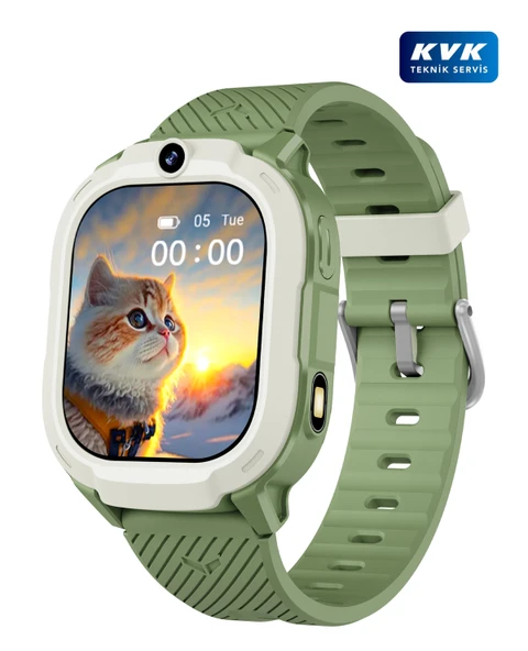 Welio Wwatch Jr. One 2gb Ram 16gb Hafıza Android Akıllı Çocuk Takip Saati Yeşil (KVK GARANTİLİ) - 2